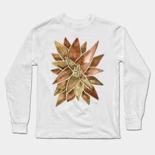 Sepia Aloe Vera Long Sleeve T-Shirt